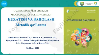 metodik qo‘llanma — PPTX