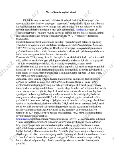 agrobank xususiy kapital hisobi — DOCX