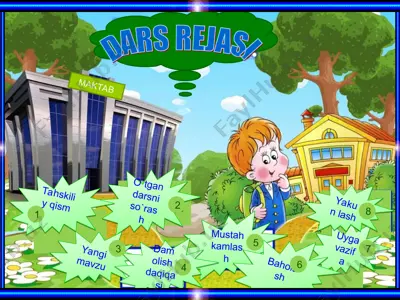 dars rejasi — PPT