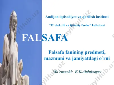 falsafa — PPTX
