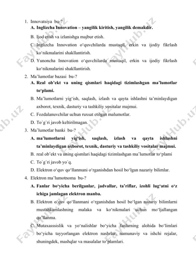 innovatsiya — DOCX