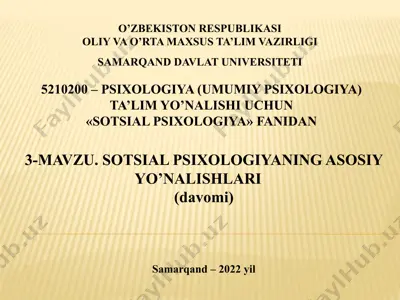 sotsiometriya — PPTX