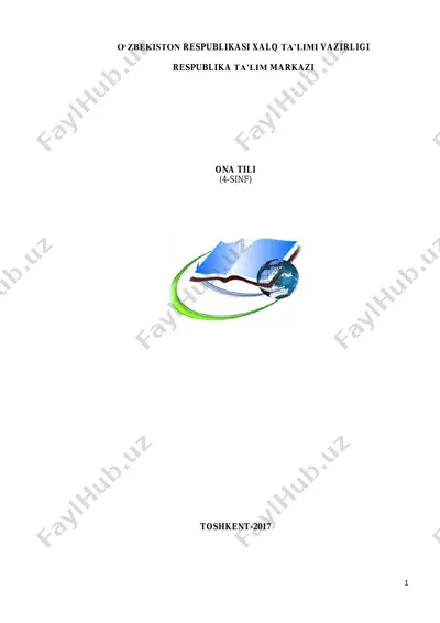 umumiy o‘rta ta’lim muassasalarida ona tili fanini o‘qitishning maqsadi — PDF