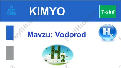 vodorod — PPT