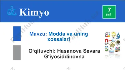 modda va uning xossalari — PPT