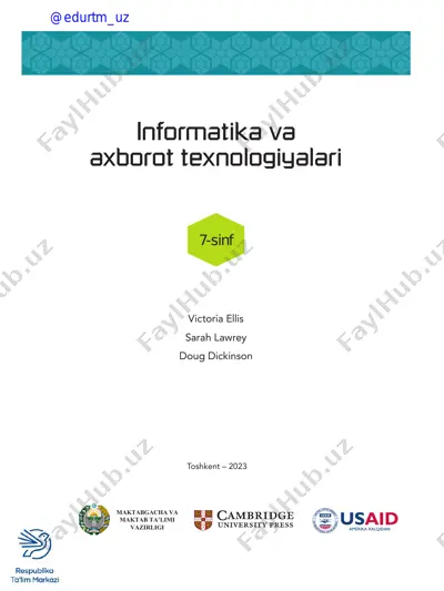 informatika va axborot texnologiyalari — PDF