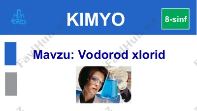 vodorod xlorid — PPT