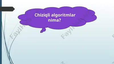 chiziqli algoritmlar — PPTX