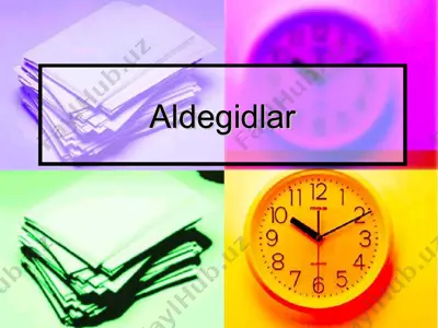 aldegidlar — PPT