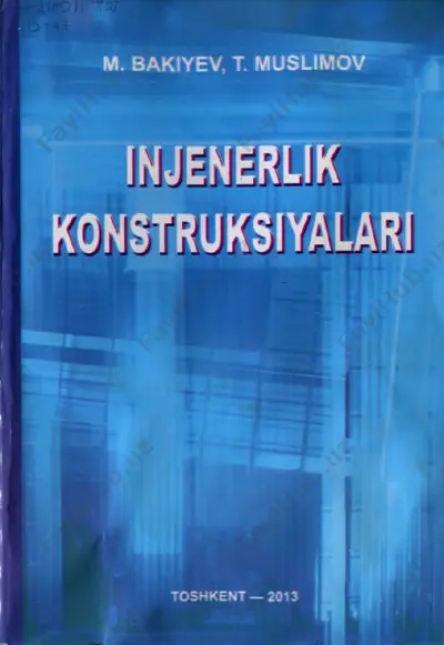 gidroinshootlar va melioratsiya — PDF