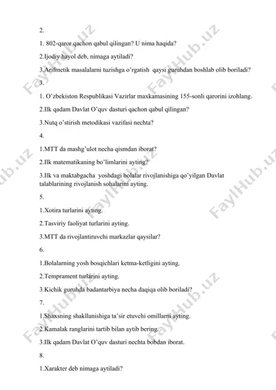 davlat talim standartlarining bilim olganlar uchun amaliy qo'llanma — DOCX