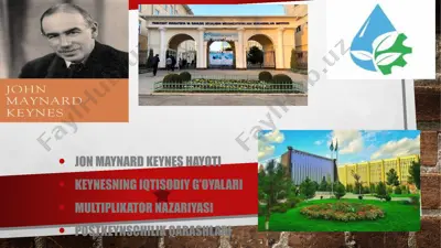jon maynard keynes hayoti — PPTX