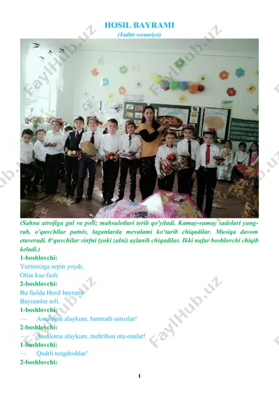 hosil bayrami — DOCX
