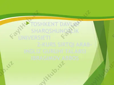 hindiston sivilizatsiyasi — PPTX