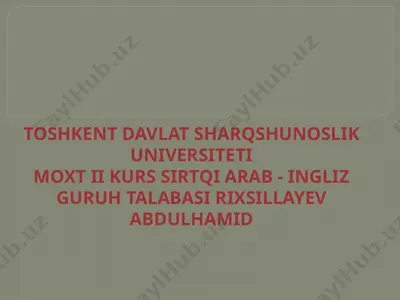 markaziy osiyodagi dinlar — PPTX