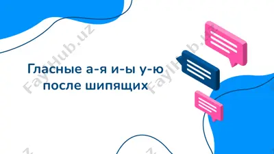 гласные а-я и-ы у-ю после шипящих — PPTX