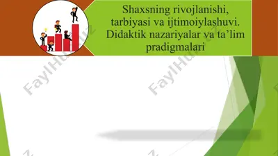 individ va shaxs — PPTX