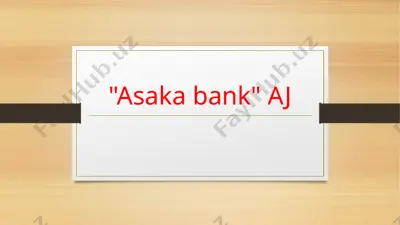 asakabank — PPTX