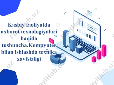axborot tushunchasi va uning turlari — PPTX
