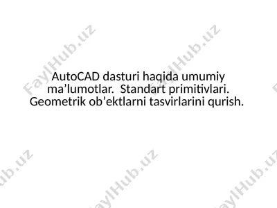 autocad — PPTX