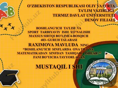 darsdan va sinfdan tashqari ta’limiy-tarbiyaviy ishlarning vazifalari — PPTX