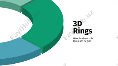 3d rings — PPTX