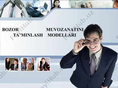 bozor muvozanatini ta’minlash modellari — PPT