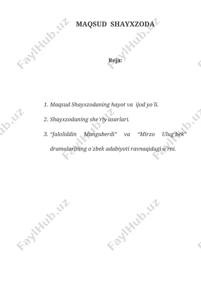 maqsud shayxzoda — DOC