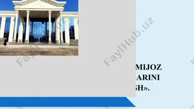 bank mijoz munosabatlarini boshqarish — PPTX