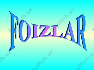 foizlar — PPT
