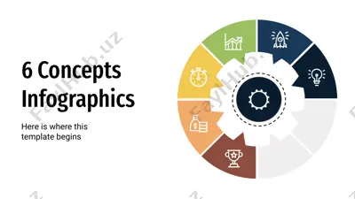 6 concepts infographics — PPTX