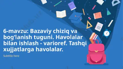latex \pagestyle buyrug‘i bo‘yicha qo‘llanma — PPTX