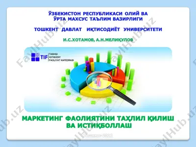 tashqi bozor kon’yunkturasini o’rganishning asosiy yo’nalishlari — PPTX