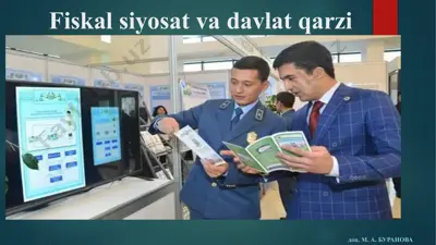 fiskal siyosat va davlat qarzi — PPTX