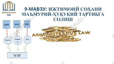 9-mavzu: ijtimoiy sohani ma’muriy-huquqiy tartibga solish — PPT