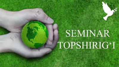 kreativ fikrlashni rivojlantiruvchi o’yinlar bo‘yicha seminar topshirig‘i — PPTX