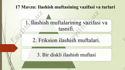 ilashish muftasining vazifasi va turlari — PPTX