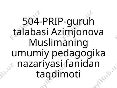 kreativlik ta'lim — PPTX
