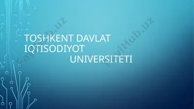 menejmentning nazariy asoslari — PPTX