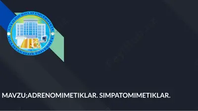 adrenomimetiklar — PDF