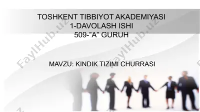 bolalarda kindik churrasi — PPTX