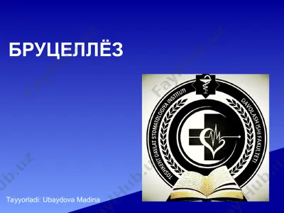 bruselloz — PPT