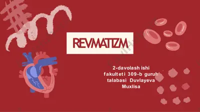 revmatizm — PPTX