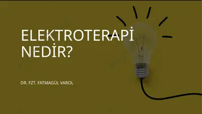 elektroterapiya — PPTX