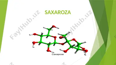 saxaroza — PPTX