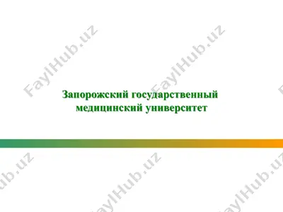 запорожский государственный — PPT