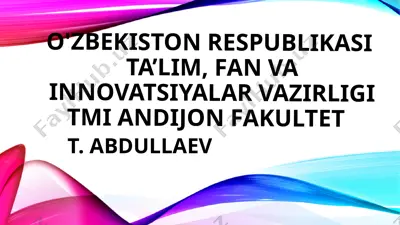 etika fanining predmeti, mohiyati, asosiy belgilari va tuzilmasi hamda axloqning jamiyatdagi o‘rni — PPTX