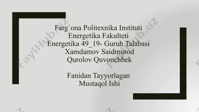 uyurmali nasoslar — PPTX