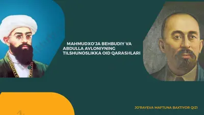 behbudi haqida — PPTX