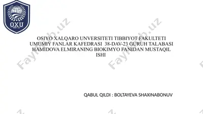 klonlashtirishning klinik ahmiyati — PPTX